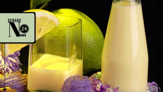 Liquore crema di limone una specialità della costiera amalfitana